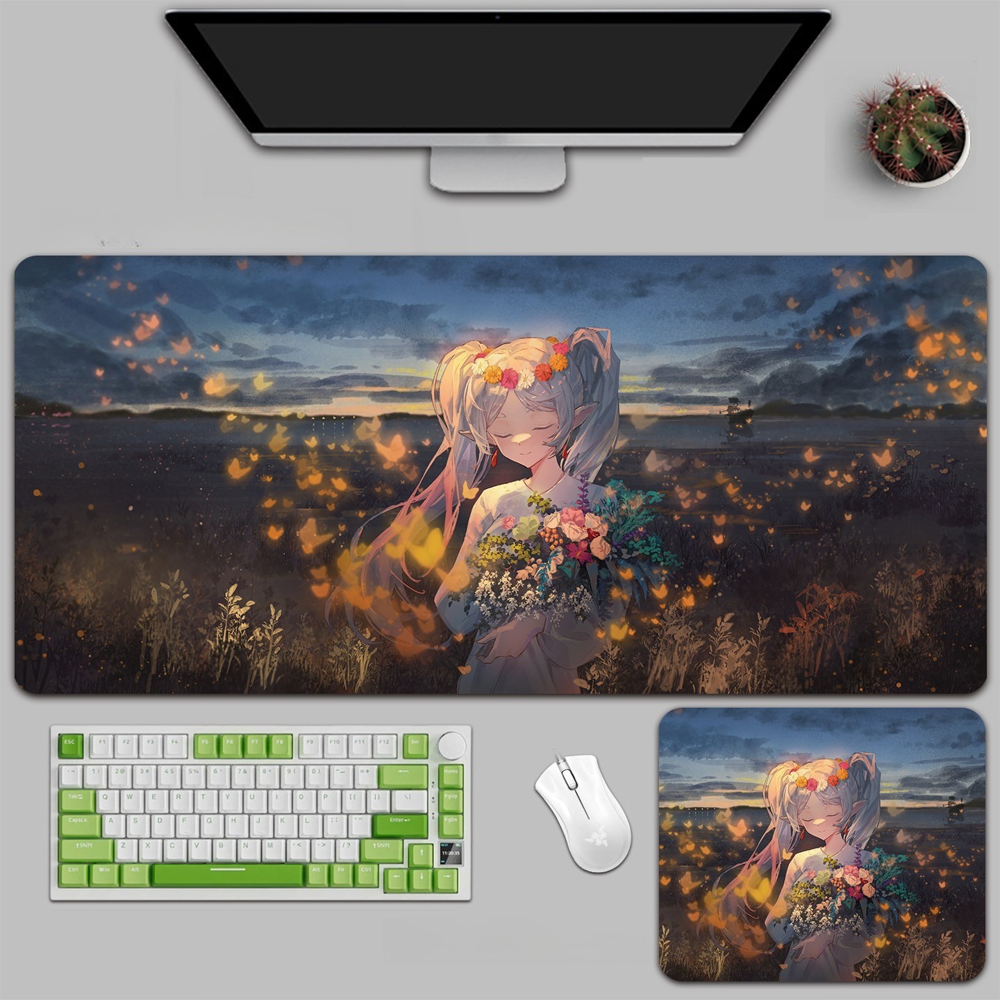 葬送的芙莉蓮 主題桌墊 布質滑鼠墊