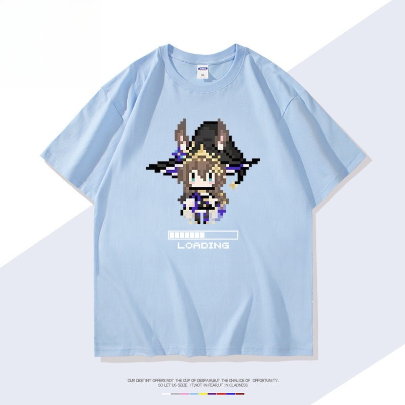 明日方舟  印花短袖T恤