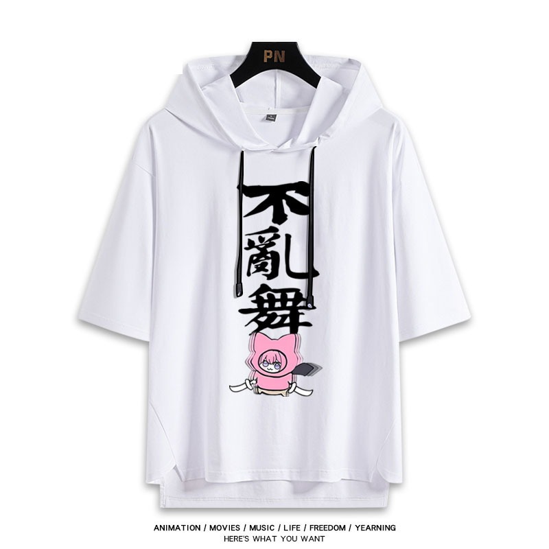 魔物獵人新款 親子情侶男女款連帽短袖T恤-ZUIHANG SHOP