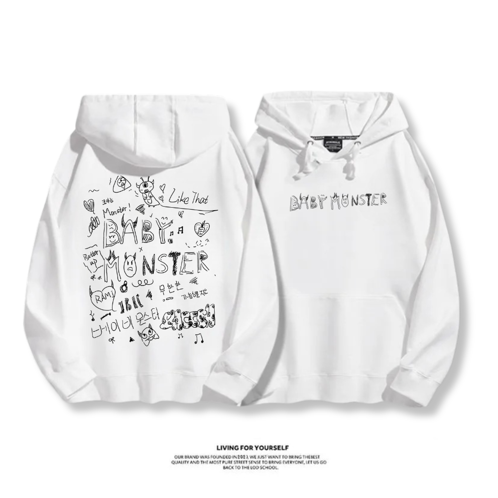 BLACKPINK 2025秋冬新款 親子情侶男女連帽衛衣