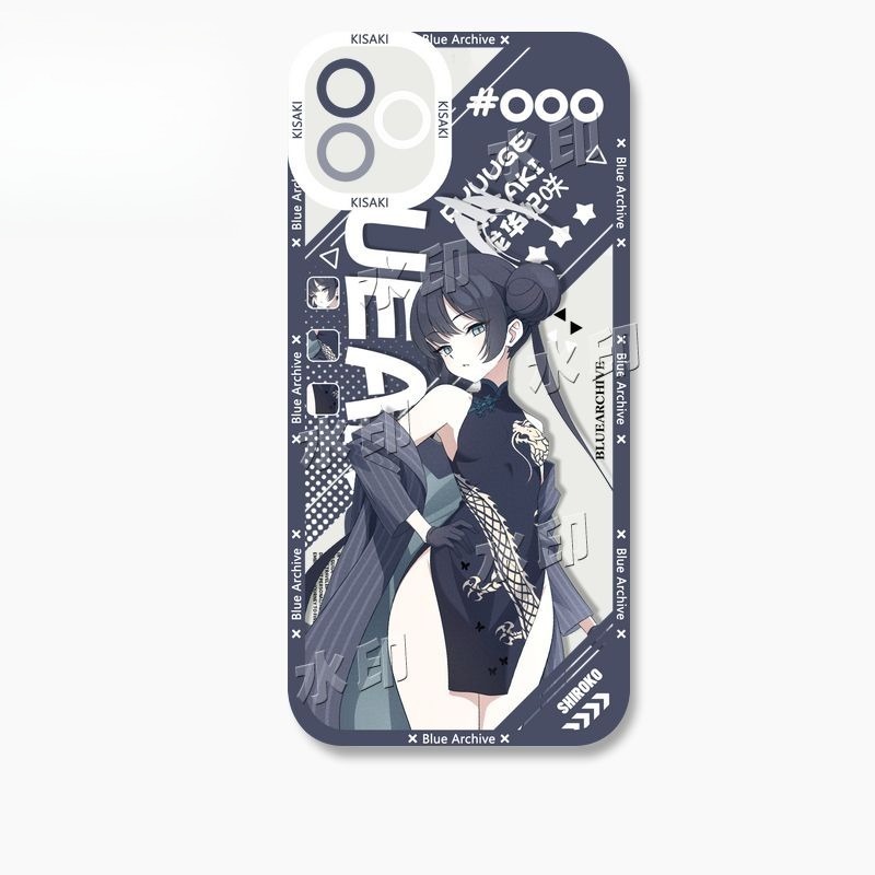 蔚藍檔案龍華妃咲 天使眼透明防摔軟殼