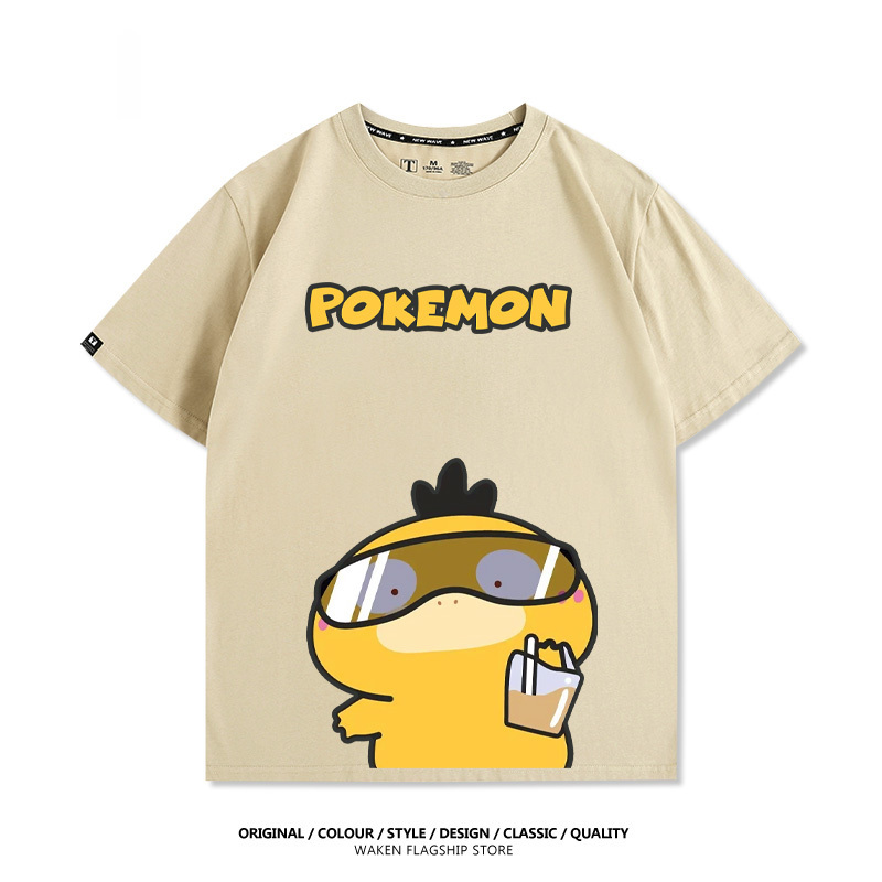 精靈寶可夢 啵啵奶茶 印花T恤-GOODTOYSTUDIO