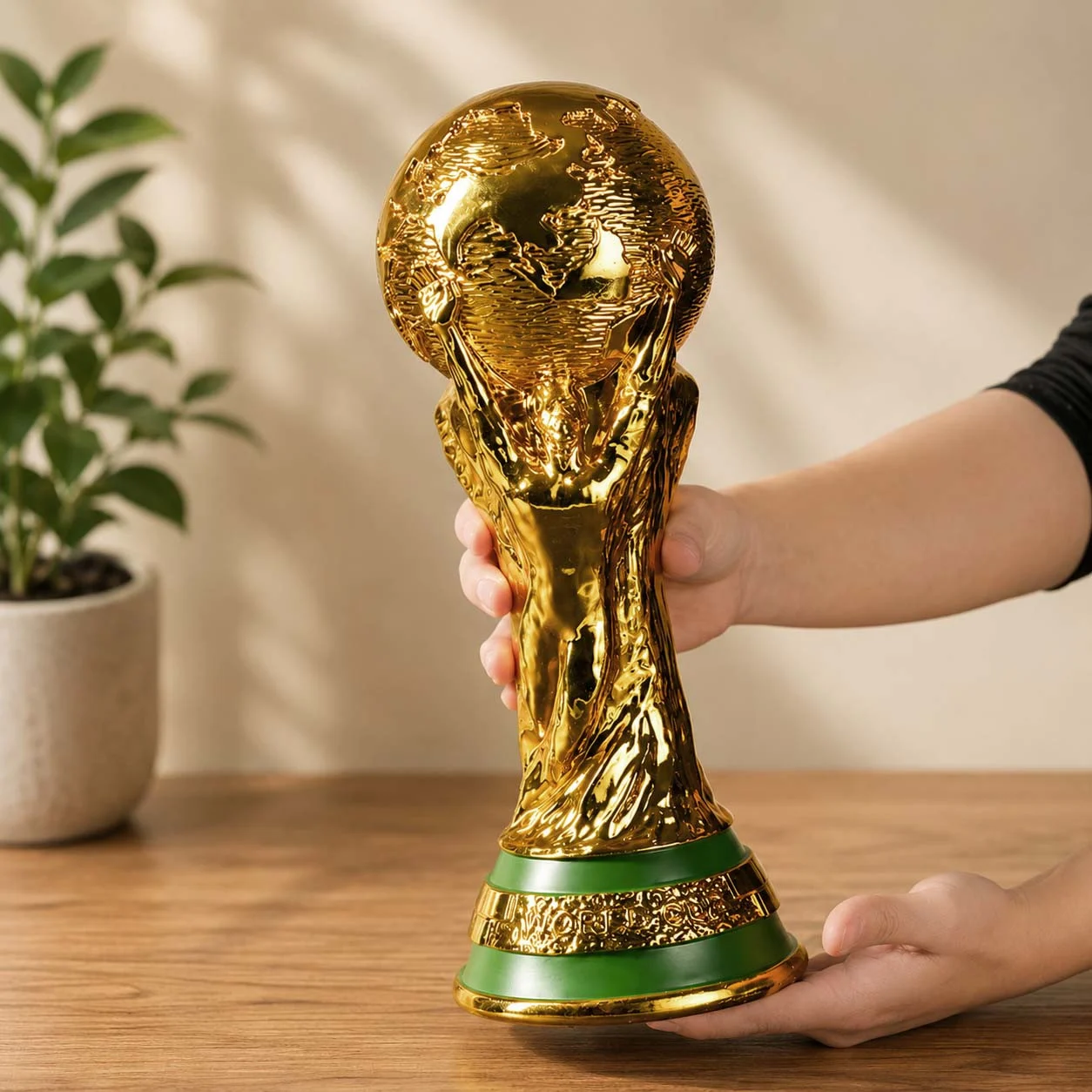 2026世界盃足球獎盃模型｜大力神盃造型收藏擺件 足球迷紀念品
