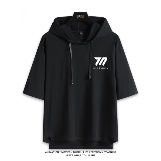 蔚藍檔案 鬼方佳代子 連帽短袖T恤-GOODTOYSTUDIO