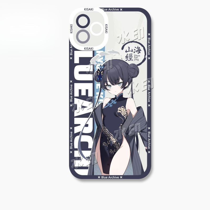 蔚藍檔案龍華妃咲 天使眼透明防摔軟殼