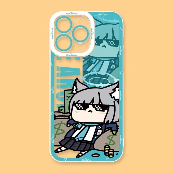 蔚藍檔案Q版透明防摔軟殼-GOODTOYSTUDIO