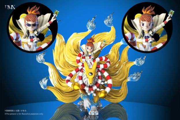 【預購】DMX STUDIO 數碼寶貝三代 九尾狐&留姬&妖狐獸