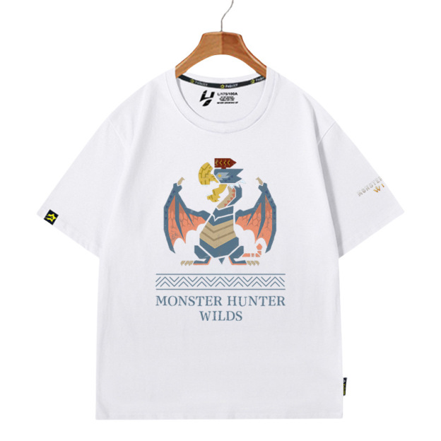 魔物獵人荒野 第2彈 印花短袖T恤-CASEZONE