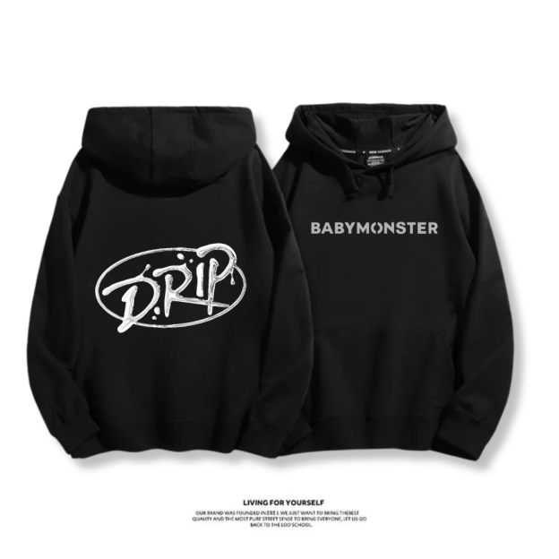 BLACKPINK 2025秋冬新款 親子情侶男女連帽衛衣