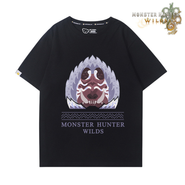《魔物獵人荒野》第3彈 印花短袖T恤-GOODTOYSTUDIO