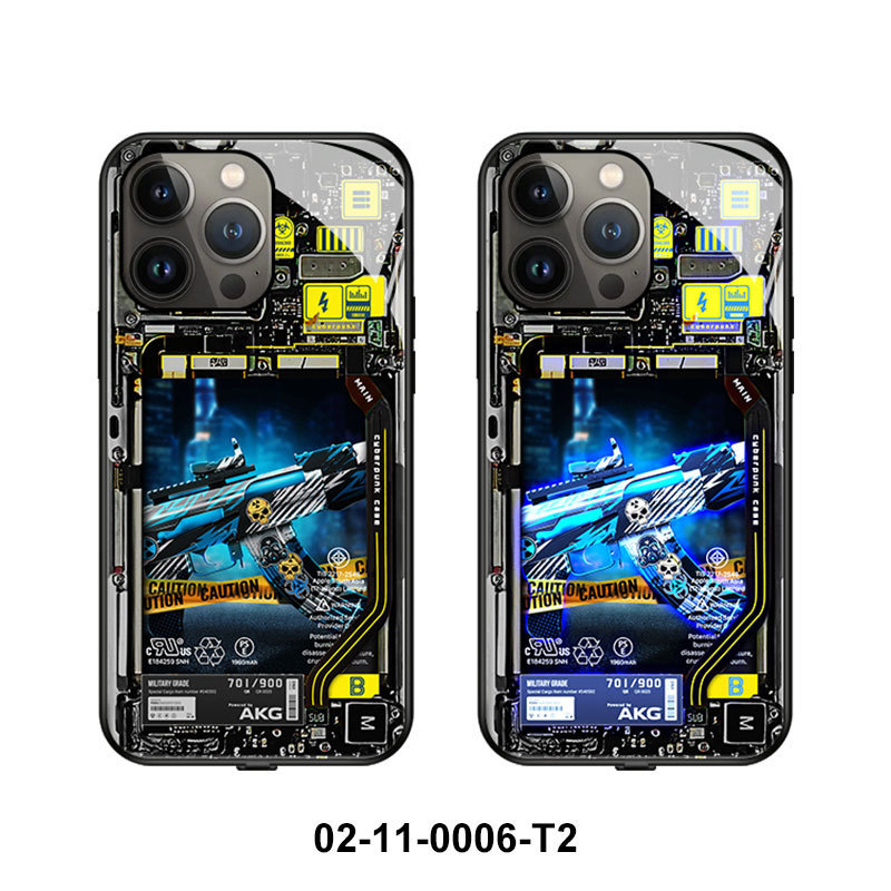 賽博朋克來電閃智能發光手機殼-GOODTOYSTUDIO