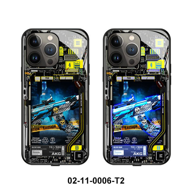賽博朋克來電閃智能發光手機殼-GOODTOYSTUDIO