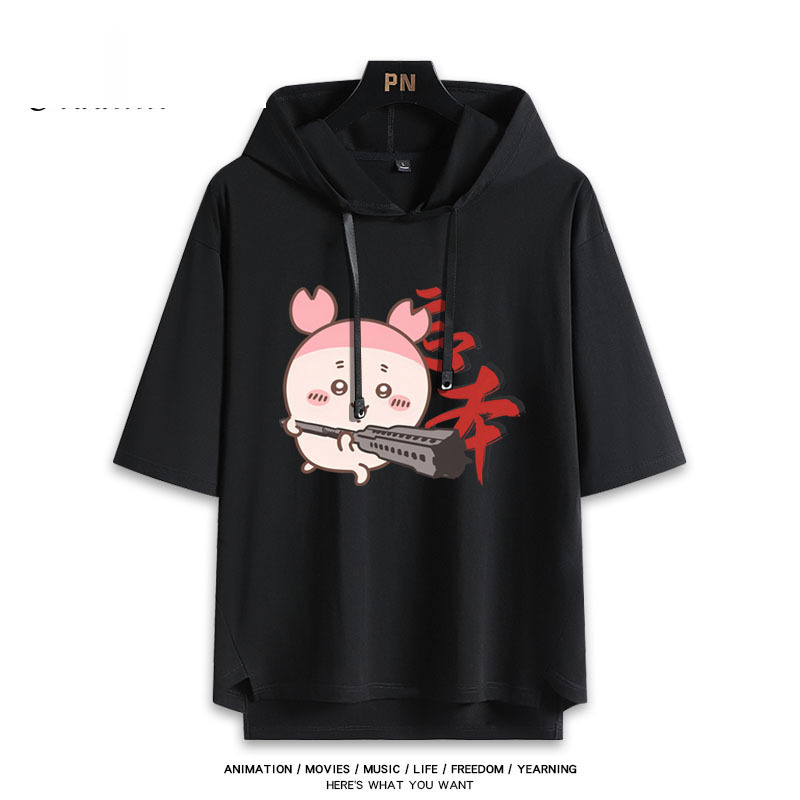 Chiikawa 忘本 連帽短袖T恤-ZUIHANG SHOP