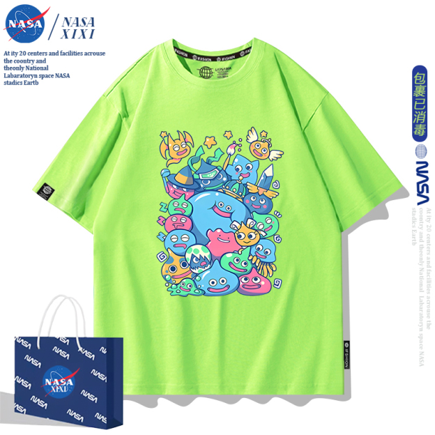 勇者鬥惡龍聯名印花短袖T恤