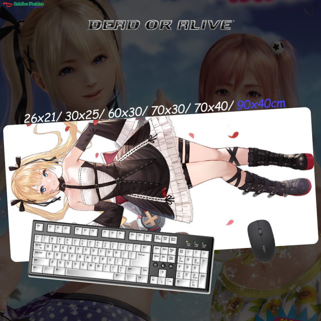 生死格鬥系列 超大鎖邊主題桌墊 布質滑鼠墊