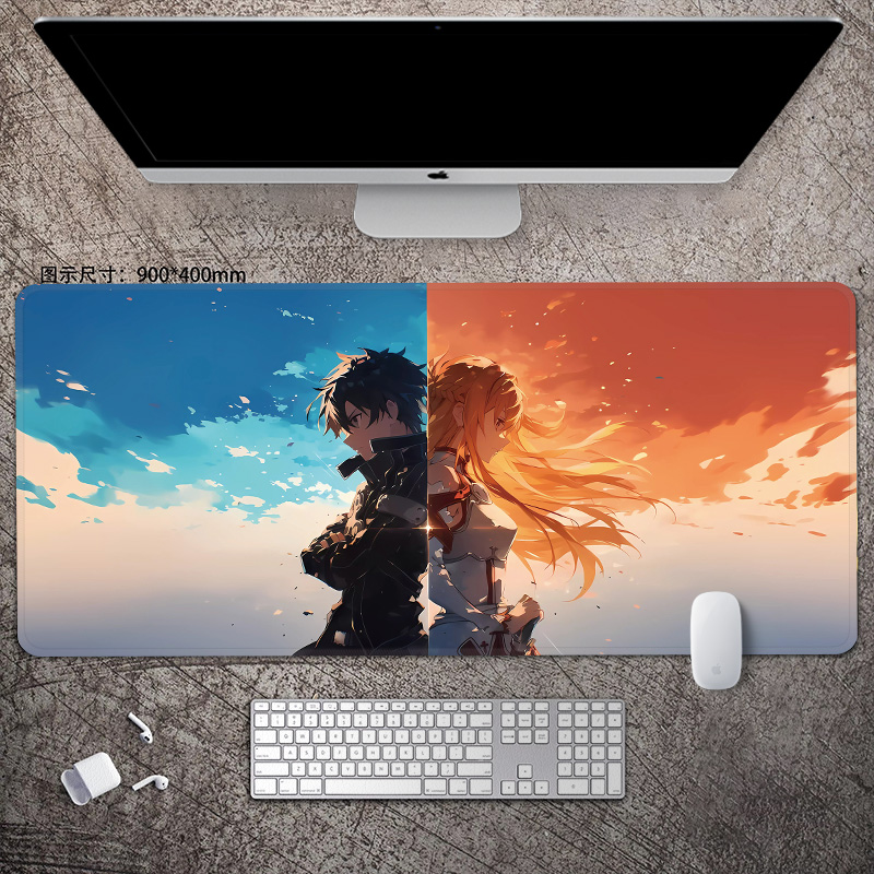刀劍神域 主題桌墊 布質滑鼠墊