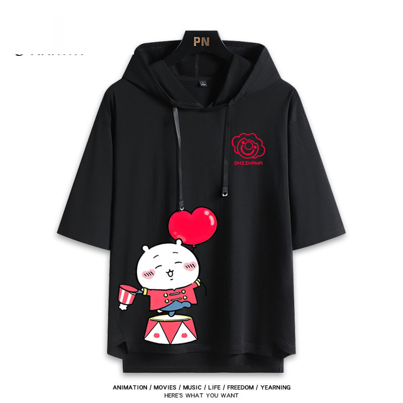 Chiikawa 忘本 連帽短袖T恤