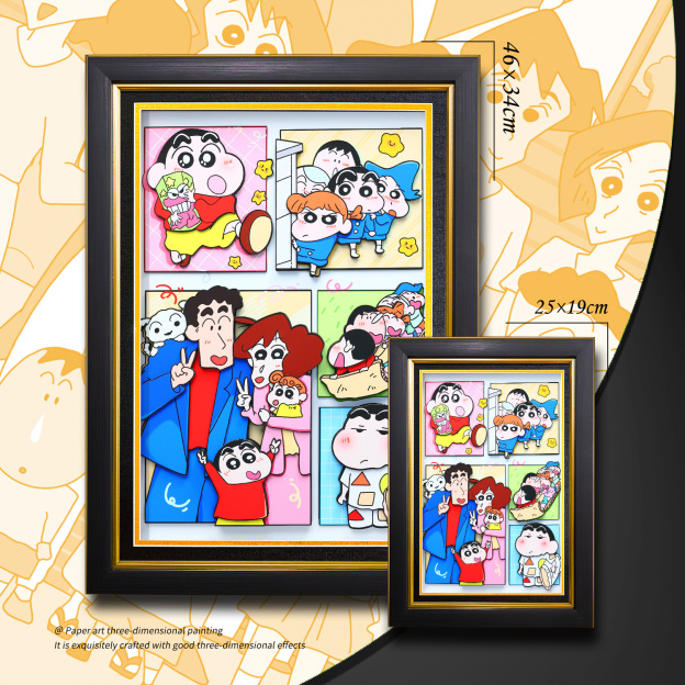 蠟筆小新 3D立體畫-GOODTOYSTUDIO