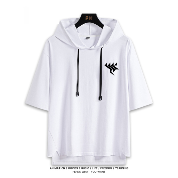 蔚藍檔案 鬼方佳代子 連帽短袖T恤-GOODTOYSTUDIO