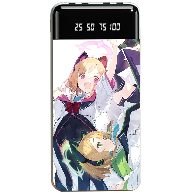 蔚藍檔案大容量便攜式快充行動電源-GOODTOYSTUDIO