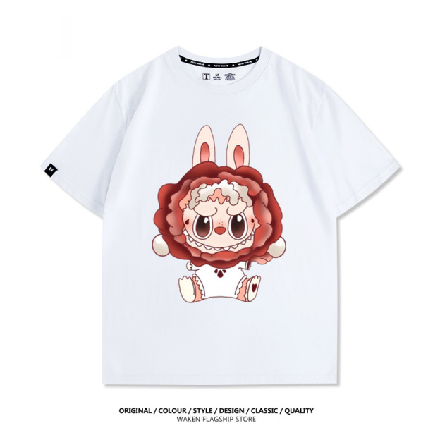 Labubu卡通潮牌 印花T恤-GOODTOYSTUDIO