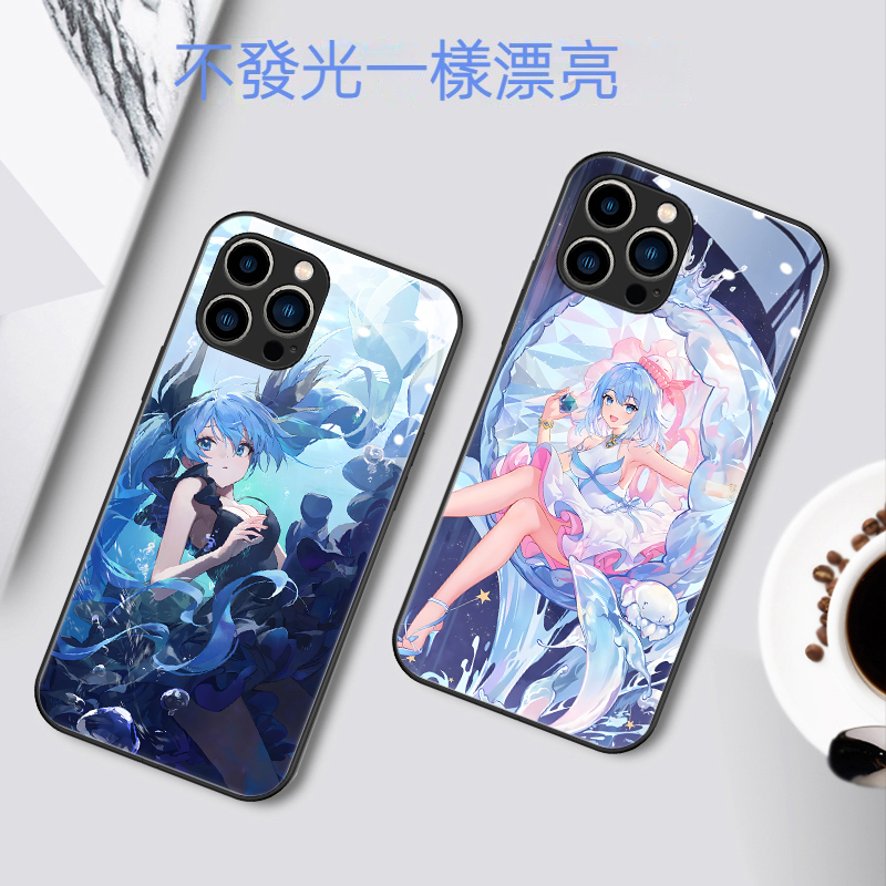 初音未來Miku來電閃智能發光手機殼-GOODTOYSTUDIO