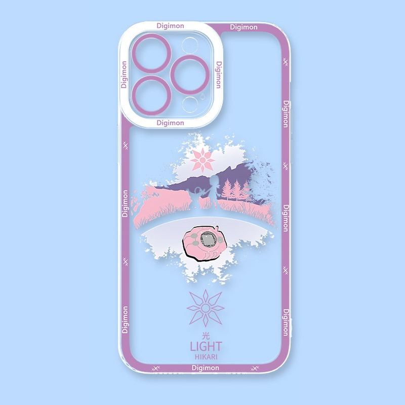 數碼寶貝天使眼透明防摔軟殼