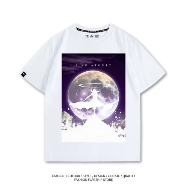 我想成為影之強者！動漫主題印花短袖T恤