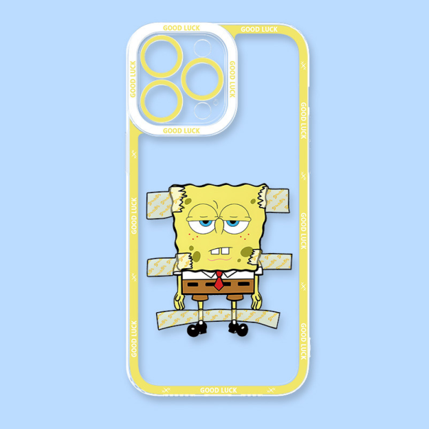 海綿寶寶天使眼透明防摔軟殼