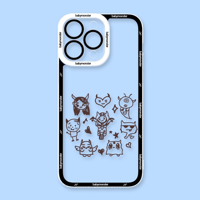 BABYMONSTER 天使眼透明手機殼 HJ004543