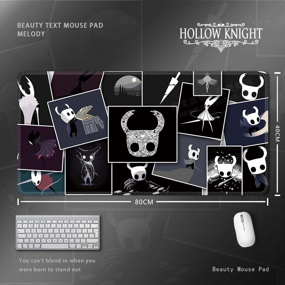 空洞騎士 Hollow Knight 滑鼠墊｜超大尺寸遊戲桌墊 電腦鍵盤墊 收藏周邊