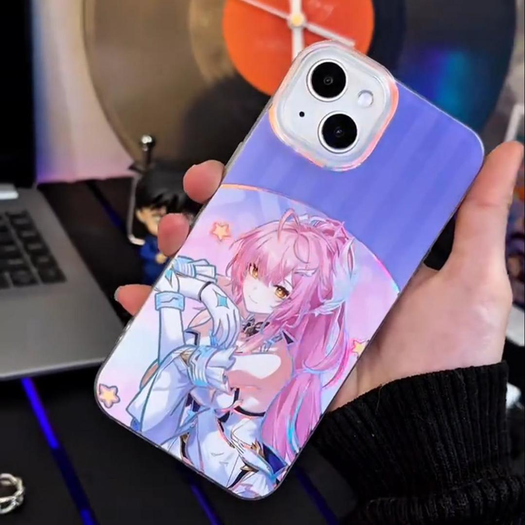 鳴潮極光金漸變手機殼