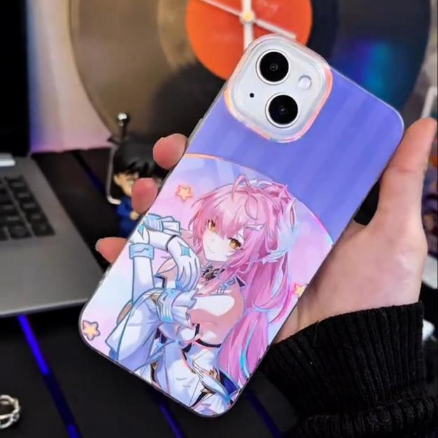 鳴潮極光金漸變手機殼