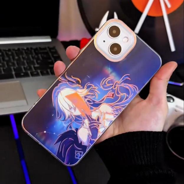 崩壞:星穹鐵道極光金防摔手機殼