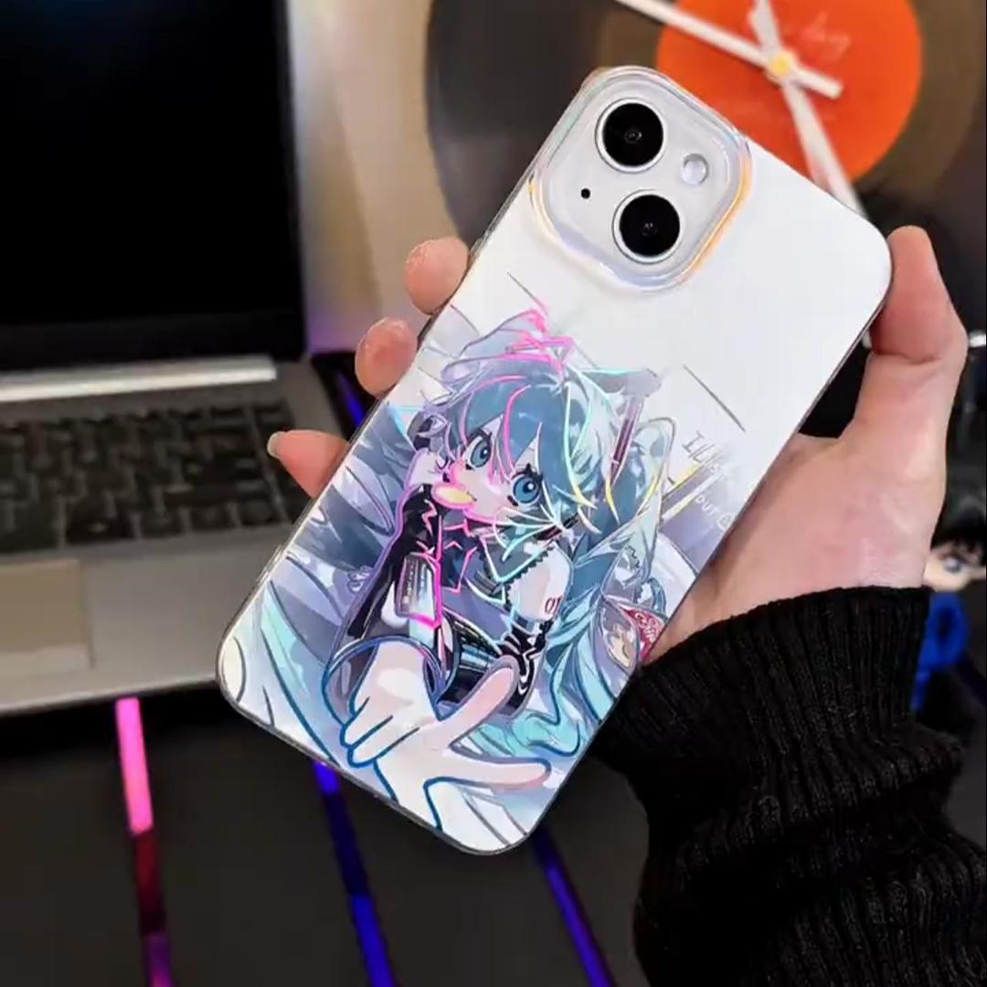 初音未來極光金防摔手機殼