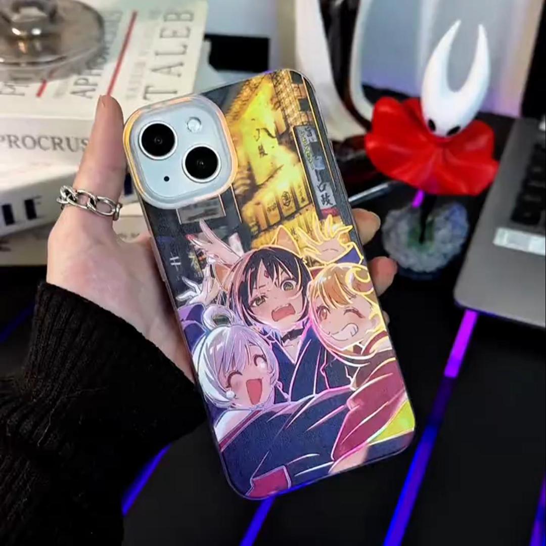 超時空輝耀姬！ 極光金漸變手機殼