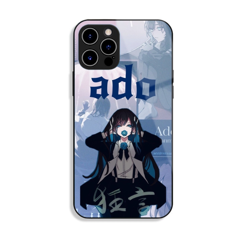 Ado 歌手高清鋼化玻璃手機殼