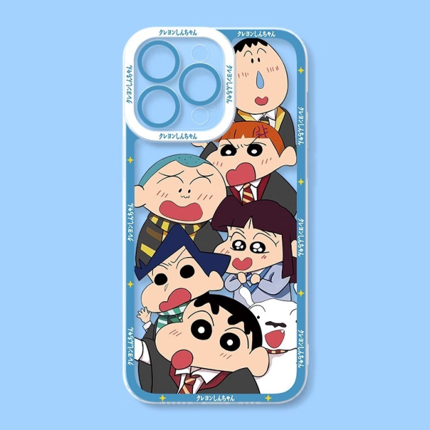 蠟筆小新透明防摔軟殼-GOODTOYSTUDIO