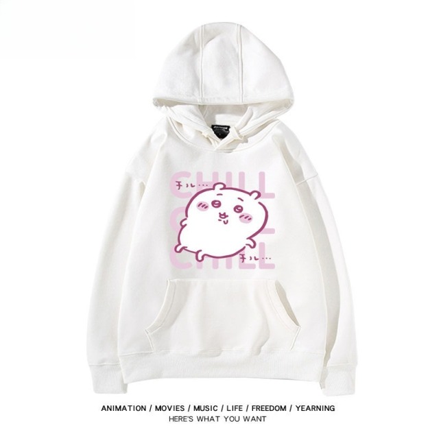 Chiikawa 親子情侶男女連帽衛衣