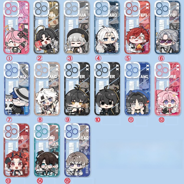 鳴潮Q版 天使眼透明防摔軟殼