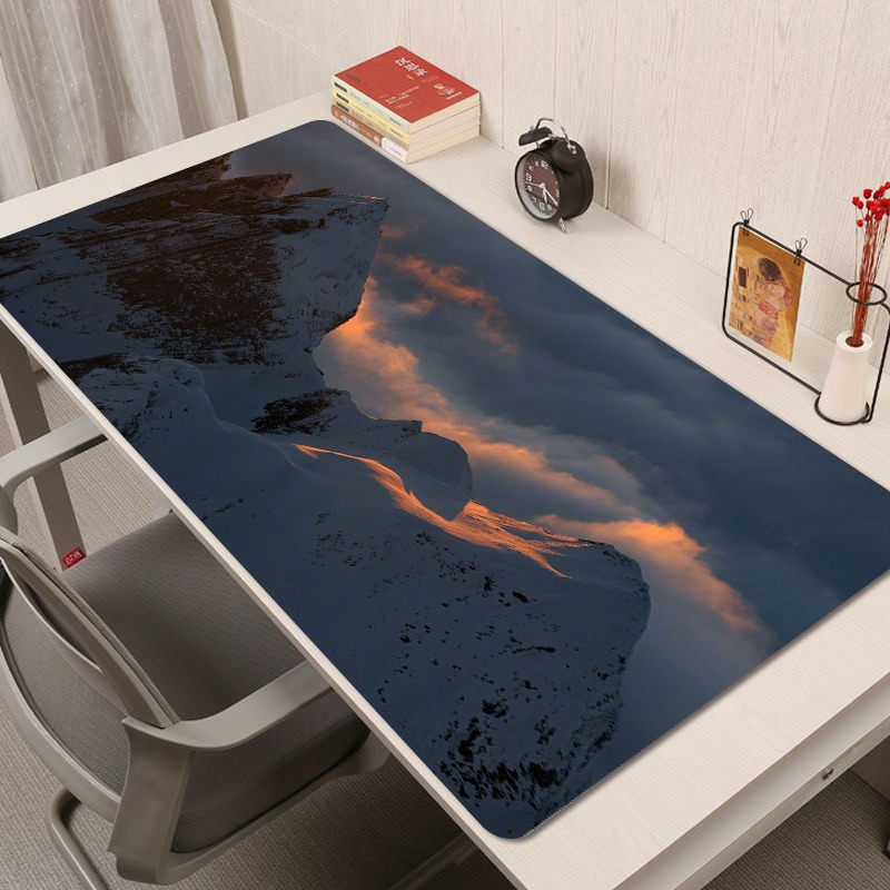 日落風景 主題桌墊 布質滑鼠墊-GOODTOYSTUDIO