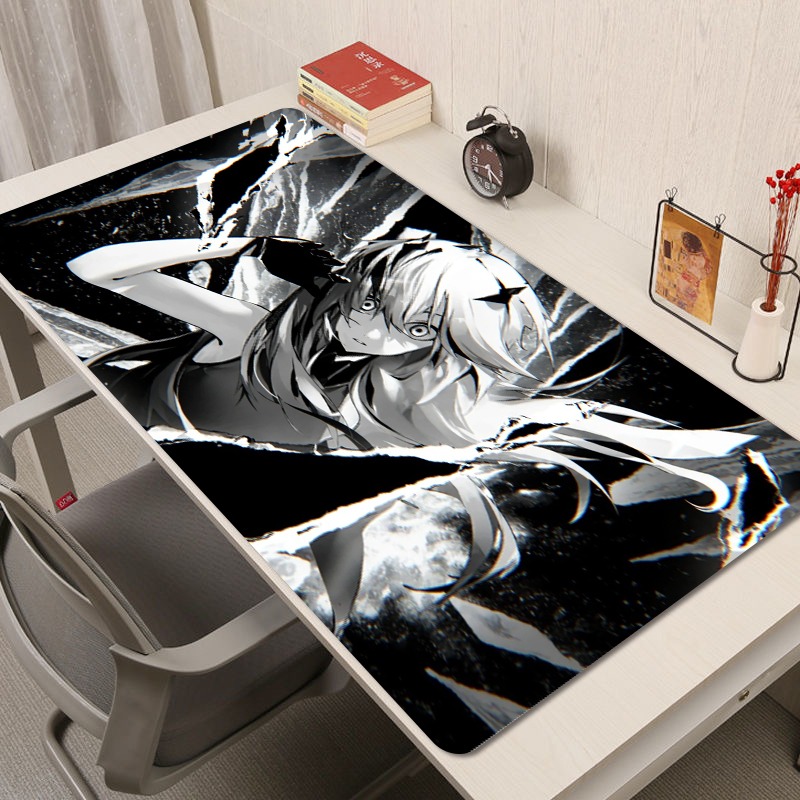 黑白動漫 主題桌墊 布質滑鼠墊-GOODTOYSTUDIO