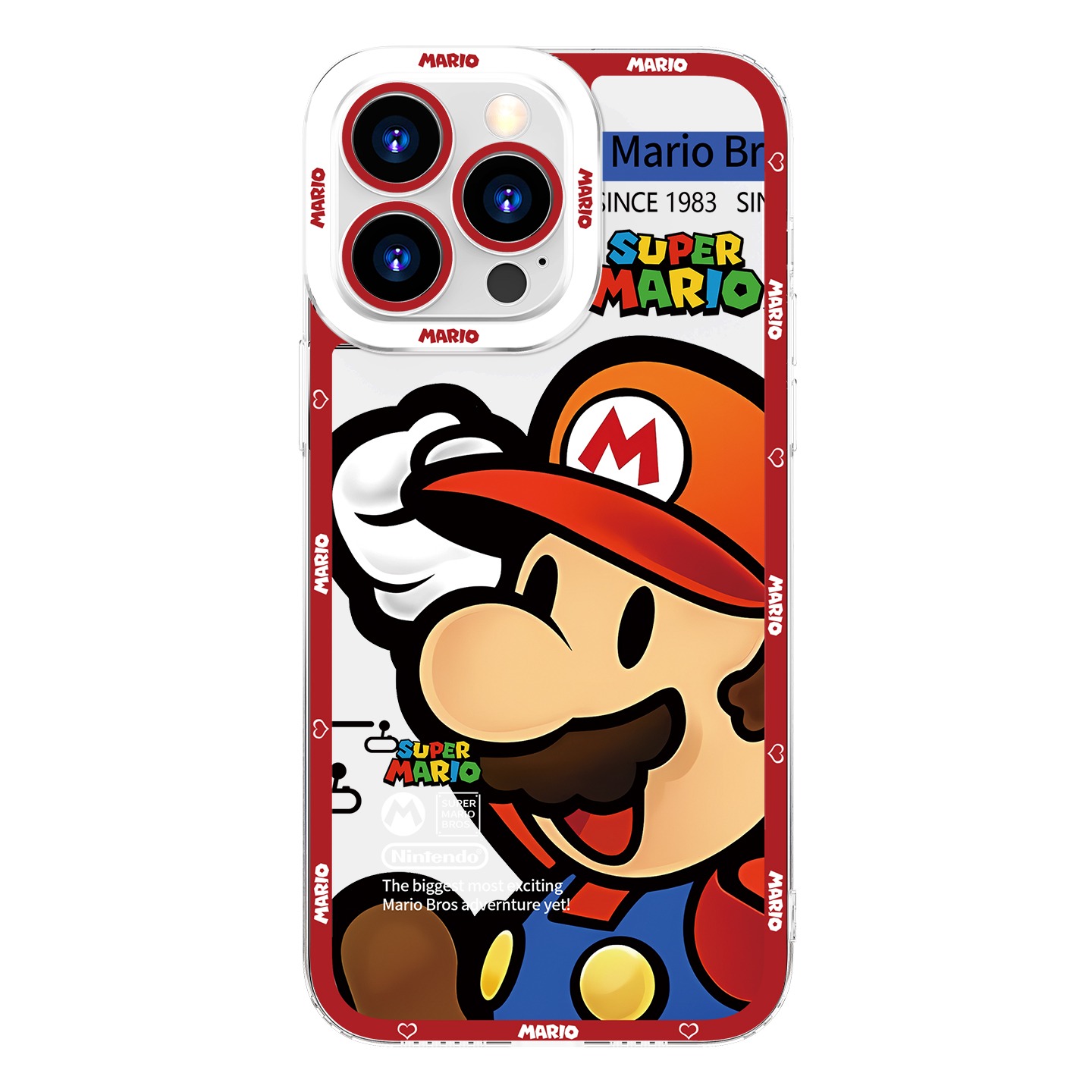 馬里奧天使眼透明防摔軟殼-GOODTOYSTUDIO