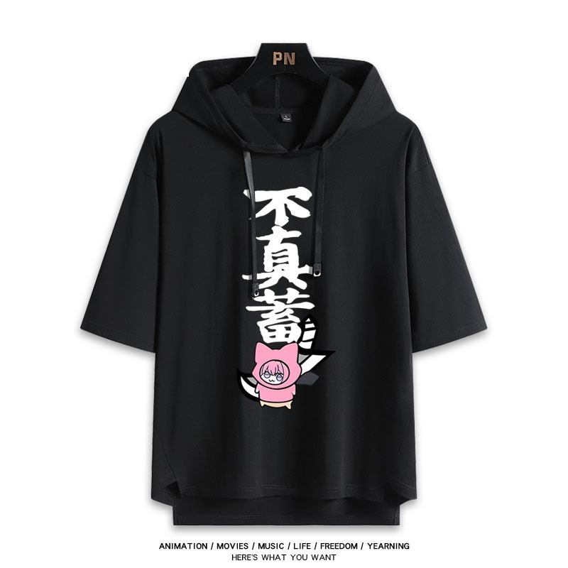 魔物獵人新款 親子情侶男女款連帽短袖T恤-ZUIHANG SHOP