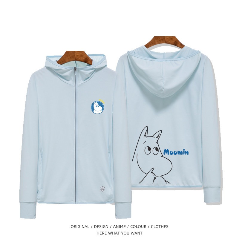 Moomin 嚕嚕米 夏季通勤冰絲速乾涼感防曬外套