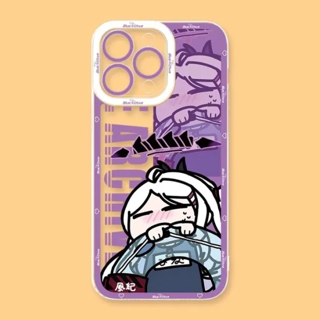 蔚藍檔案Q版透明防摔軟殼-GOODTOYSTUDIO