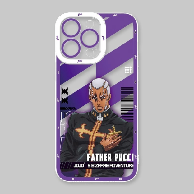 蘋果 系列JOJO的奇妙冒險天使眼透明防摔軟殼