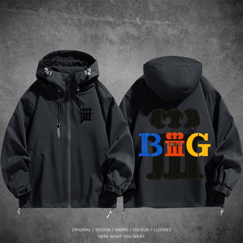 BIGBANG BiiiG 機能外套｜防風防水戶外衝鋒衣