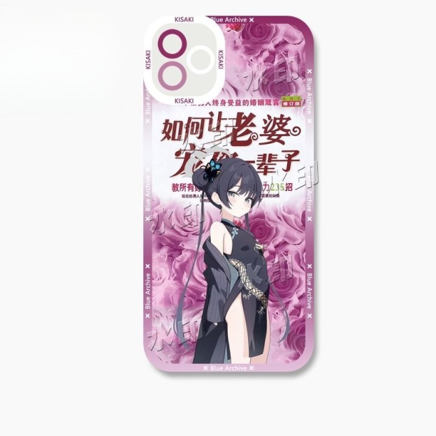 蔚藍檔案龍華妃咲 天使眼透明防摔軟殼