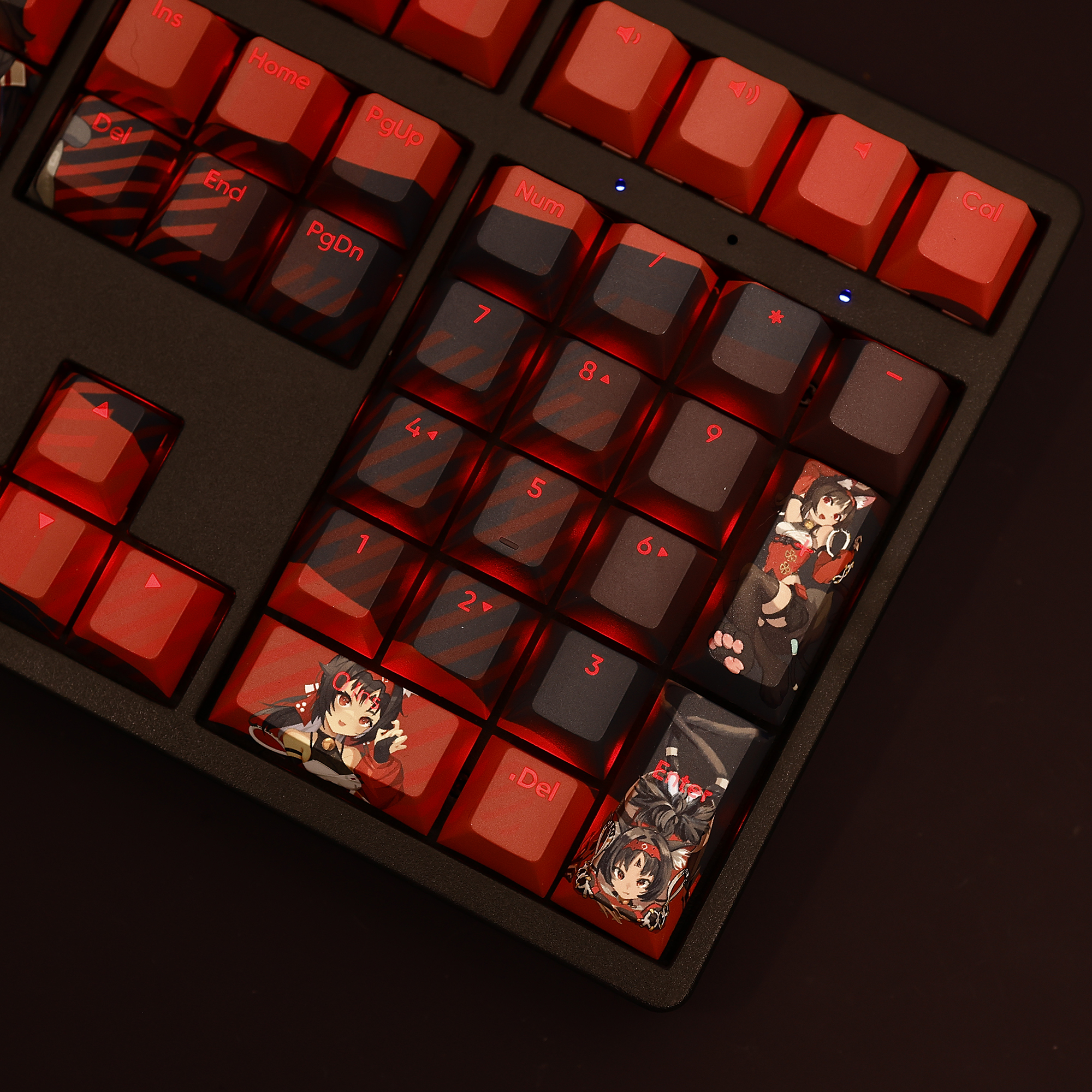 絕區零貓宮又奈透光RGB108鍵標準配列衛星軸鍵帽-GOODTOYSTUDIO